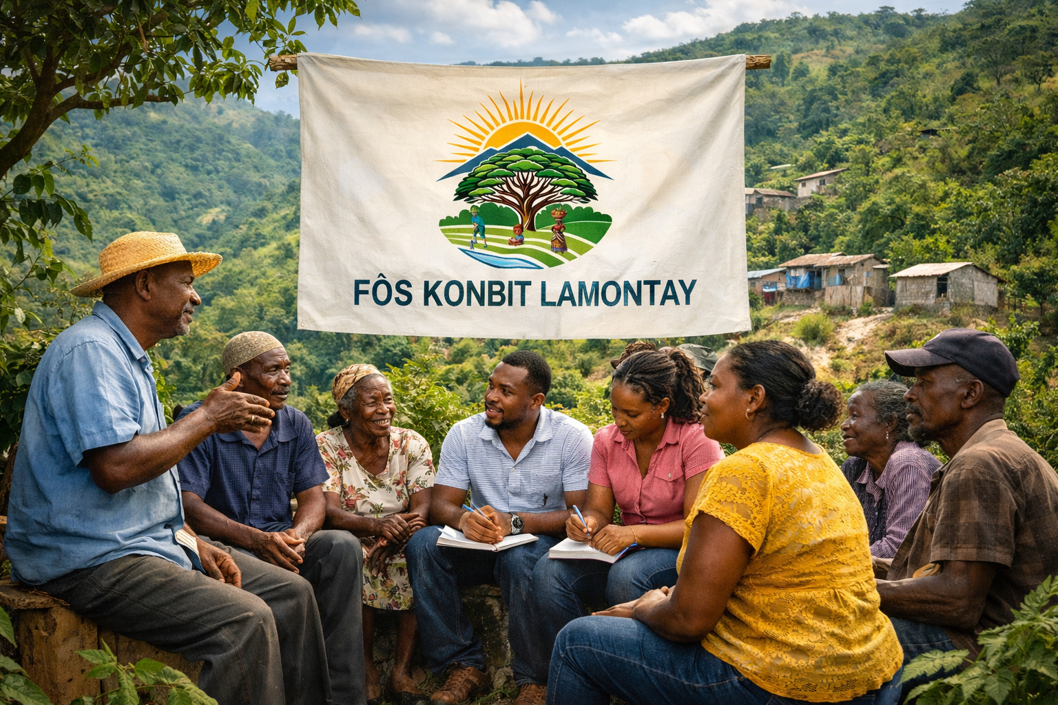 FÒS KONBIT LAMONTAY, une organisation née d’une prise de conscience familiale et communautaire